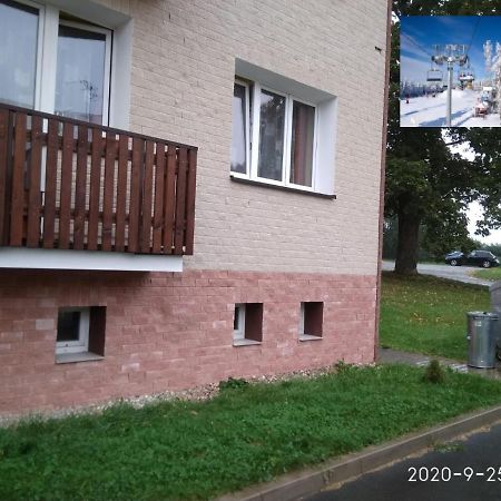 Plně vybavený 2+1byt s balkonem a kójí pro kola a lyže. Rokytnice v Orlických Horách Exterior foto